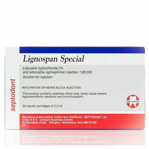 Septodnt Lignospan Special (50 cartridges) GPC