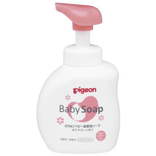 Pigeon systemic foam soap Flower scent bottle 500ml (0 months to)