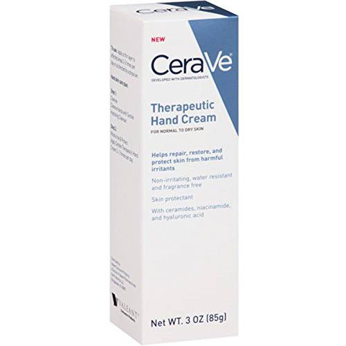 CeraVe Therapeutic Hand Cream 3 oz (Pack of 6)