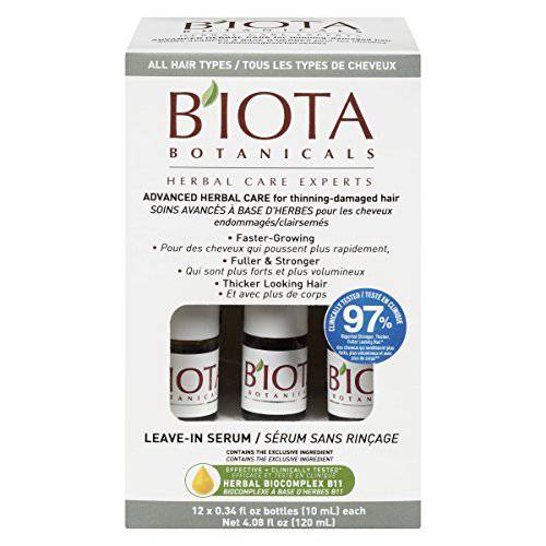 Biota Botanicals Bioxsine Series Serum For Thinning Hair, 4.08 Fluid Ounce by Biota