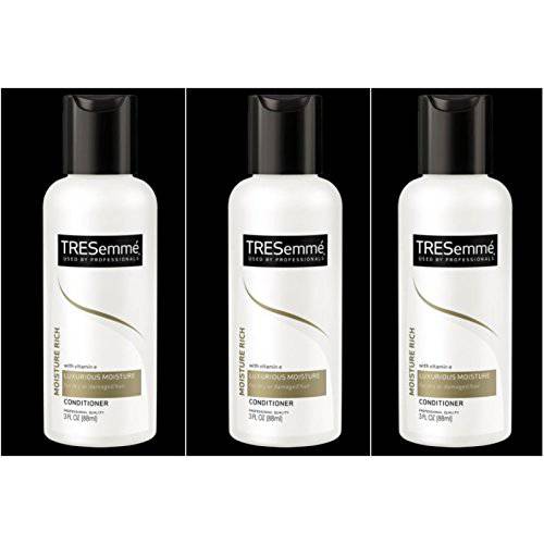 TRESemme Moisture Rich Conditioner 3 Oz Travel Size (Pack of 3)