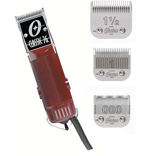 Oster Classic 76 76076 Professional Hair Clipper with Extra Bonus 1-1/2 Blade