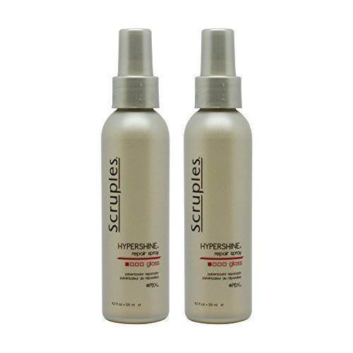 Scruples Hypershine Repair Spray - Hair Conditioner& Detangling Spray with Argan Oil & Quinoa - Softens & Hydrates Hair