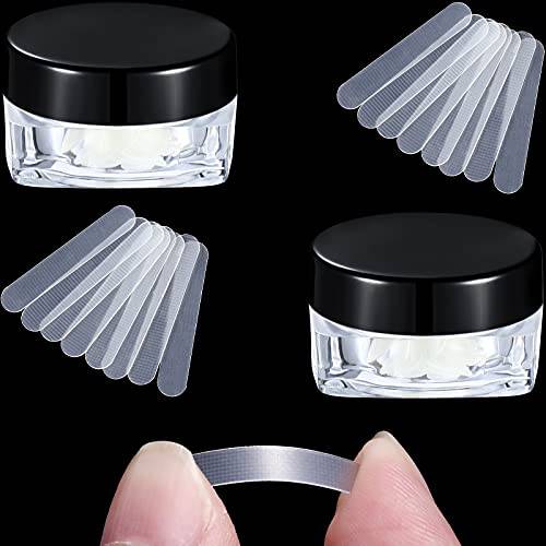 80 Pieces Ingrown Toenail Corrector Strips Clear Toenail Correction Patches Elastic Adhesive Toenail Straightening Patch Clips Thick Paronychia Correction Tool for Men Women Foot Care