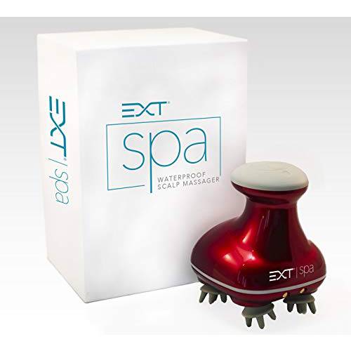 EXT Spa Hair & Scalp Massager for Relaxation, Scalp Health, and Hair Growth | Portable, Rechargeable & Waterproof
