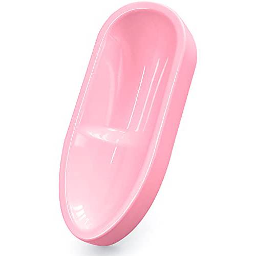 French Tip Dip Powder Nail Tray, Unibouti Easy Short Extended Nail Smile Line Mold, Dipping System Nail Art Accessories Manicure Tool, Smooth-Easy Cleaning, ABS Unbending, Light Pink
