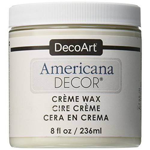 Deco Art Americana Decor Creme Wax, 8-Ounce, Clear