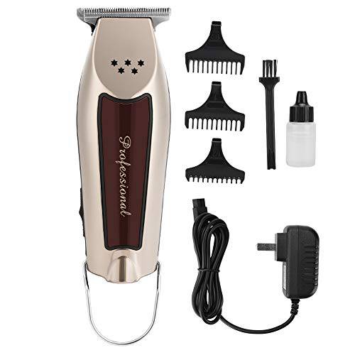 T-Blade Trimmer, 5 Star Cordless Precision Trimmer for Lining & Close Trimming, Professional Hair Cutting Kit for Barbers and Stylists (Silver)