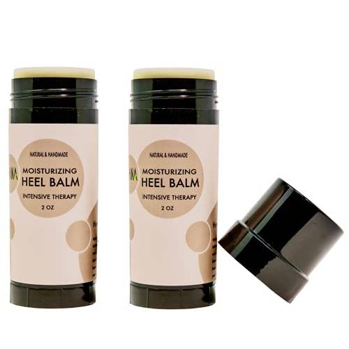 Heel Balm Stick 100% Natural, Miracle Foot Cream for Fast Relief, Intensive Moisturizing Foot Care Therapy Heel Balm for Dry, Cracked Heels, Feet, Elbow, Knees, Pedicures, Natural Foot Care 2 Ounce by ZAAINA
