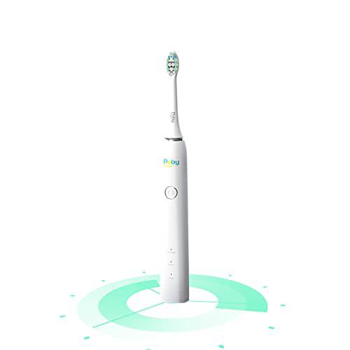 GRISHKO Sonic Toothbrush Electric Toothbrush for Poby YPE1000,Charge 2 Hour for 30 Days Use,Ten Times The Cleaning Effect of Ordinary Electric Toothbrushes,Type-c Charging(White)