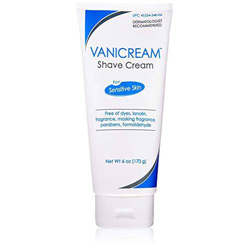Vanicream Shave Cream For Sensitive Skin 6 oz (pack of 3)