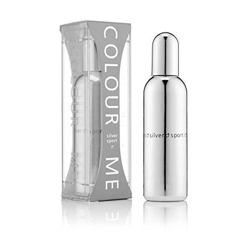 COLOUR ME Silver Sport - Fragrance for Men - 3 oz Eau de Parfum, by Milton-Lloyd