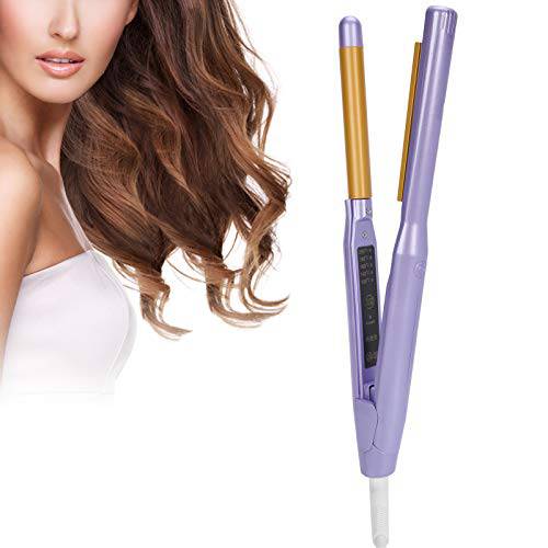 Electric Hair Curling, 5 Gears Temperature Adjustment Hair Curler Ceramic Flat Iron Straightener Wand Professional Fast Heating Curlers Mothers Day Gifts