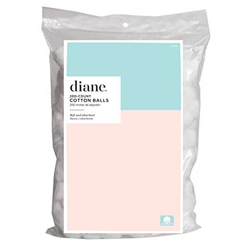 Diane 100% Cotton Large cotton balls- 200Piece (DEE030)