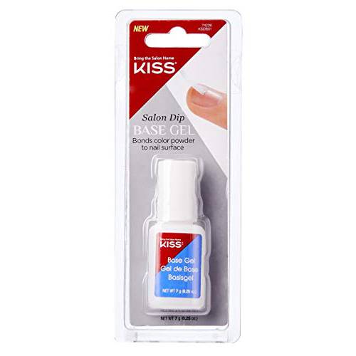 Kiss Salon Dip Base Gel 0.25 Ounce (3 Pack)