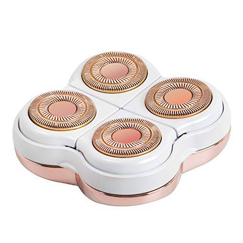 tuokiy Legs Hair Remover Replacement Heads For Finishing Touch Flawless Legs Women’s Hair Remover Rose Gold…