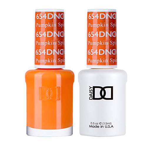 DND 654 Pumpkin Spice Gel & Matching Polish Set - DND Gel & Lacquer