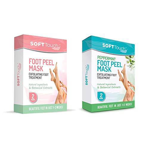 Soft Touch Foot Peel Mask - Lavender and Peppermint