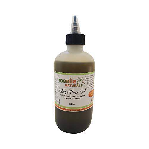 Chebe Hair Oil Made with Authentic Chebe Powder from Chad, Africa (8oz)