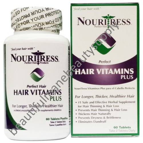 NouriTress Perfect Hair Vitamins Plus 60 tabs