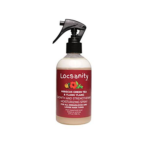 Locsanity Hair Growth Moisturizing Spray - Hibiscus Green Tea & Ylang-Ylang