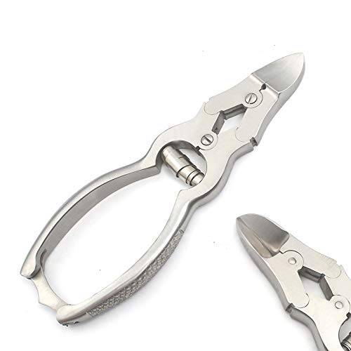 OdontoMed2011 Podiatrist Mycotic Toenail Nippers 6, Double Action Nail Cutter Nipper Trimmer Professional Stainless Steel ODM