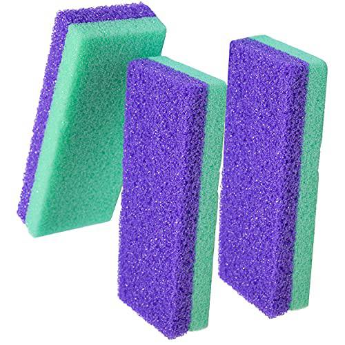 Yokita Salon Foot Pumice and Scrubber for Feet and Heels Callus and Dead Skins, Safely and Easily Eliminate Callus and Rough Heels (Pack of 3)