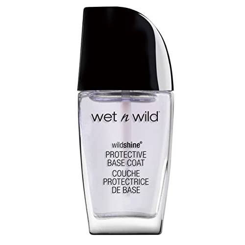 Nail Polish By Wet n Wild Wild Shine, Protective Base Coat, Nail Color