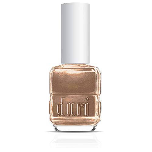 duri Nail Polish, 775 Vinyl Records, Gorgeous Tan with Golden Shimmer, Full Coverage, Quick Drying, Long Lasting, 0.45 Fl Oz Cosmetics