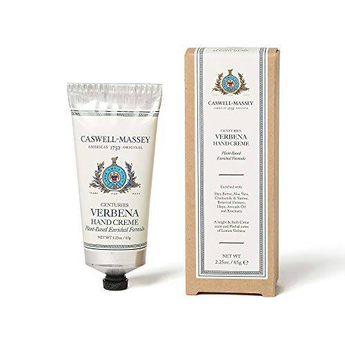 Caswell-Massey Centuries Verbena Hand Cream, Soothing Hand Lotion With Shea Butter, Avocado Oil & Aloe Vera Extract, Made In the USA USA, 2.5 Oz