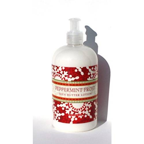 Greenwich Bay PEPPERMINT FROST Thanksgiving - Christmas Scents Hand and Body Lotion with Shea Butter 16oz