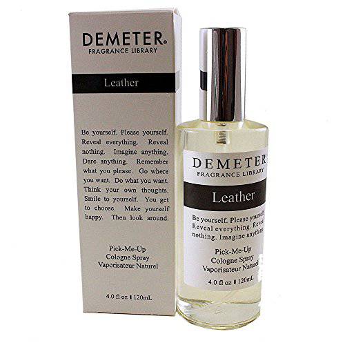 Leather by Demeter for Women Pick-Me Up Cologne Spray, 4 Ounce