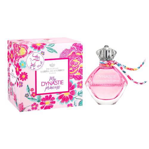 Princesse Marina De Bourbon - My Dynastie Princess For Women - Floral Fruity Fragrance - Inspired By The Le Régent Diamond - Composed With Sparkling And Mischievous Accords - 3.4 Oz Edp Spray