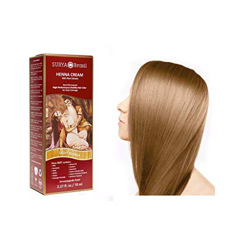 Surya Brasil Products Henna Cream, Light Blonde, 2.37 Fluid Ounce