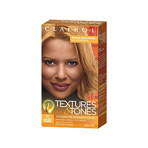 Clairol Professional Texture and Tones Permanent Hair Color, Fade Resistant Hair Dye & Color, 1 oz