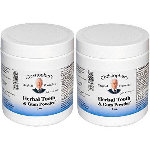 Christopher’s Original Formulas Herbal Tooth and Gum Powder, 2 Ounce (Pack Of 2)