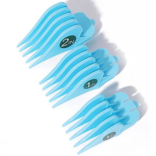 Clipper Guards, NO.16 NO.12 NO.10 Extra Long, Large Guide Comb Set Universal Attachment Combs Compatible with Wahl and Other Hair Clipper (Blue)