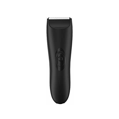 Marvljojo All-in-One Beard Hair Trimmer for Men Cordless, Waterproof Face and Whole Body Men Hair Clipper, Comfortable and USB Rechargeable Groomer for Men, RK068, Black