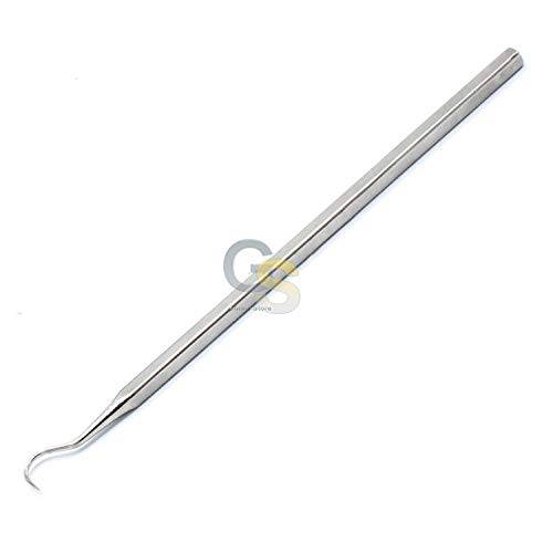 1 Stainless Steel Dental Pick Single End PR-280 by G.S Online Store