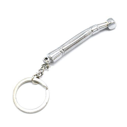 Dental Handpiece Keychain Silver-plated alloy by G.S Online Store