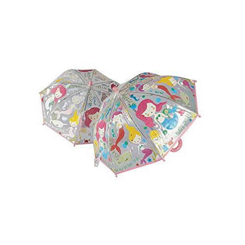 Floss & Rock Mermaid Transparent Color Changing Umbrella