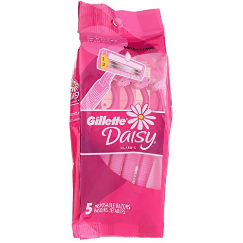 Proctor & Gamble 1562800 Daisy Classic Disposable Womens Razor - 5 Count