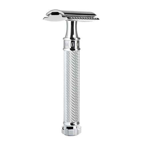 MÜHLE TRADITIONAL Twist Safety Razor (Closed Comb) | Perfect for Everyday Use | Barbershop Quality Close Smooth Shave | Luxury Razor for Men