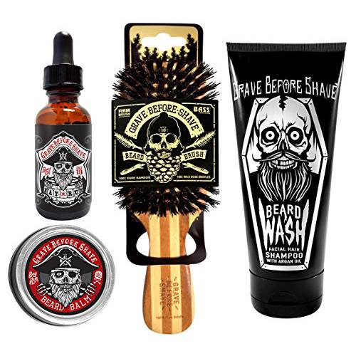 GRAVE BEFORE SHAVE™ Beard Care Pack (Bay Rum Blend)