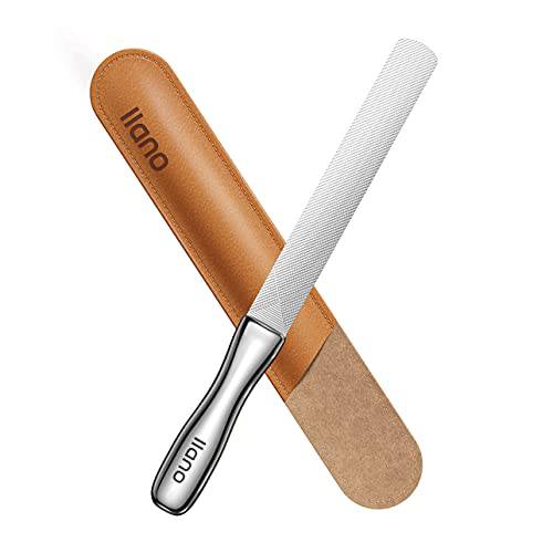 Upgraded Nano Glass Nail File, llano Glass Nail Files for Natural Nails, Professional Rounded Corner Glass Finger Nail Shine Buffer Polisher Crystal Nail File Manicure Tool for Nails