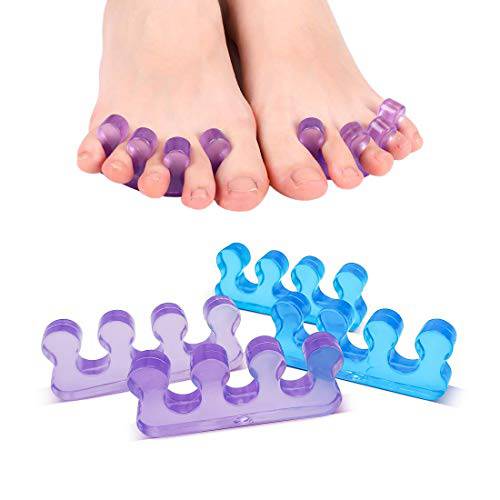 Toe Separators for Nail Polish,Toe Spacers,Toe Separators Use for Separation of Toenails or Nails As Well As Relieve Orthopedic BSymptoms-Pedicure Kit.