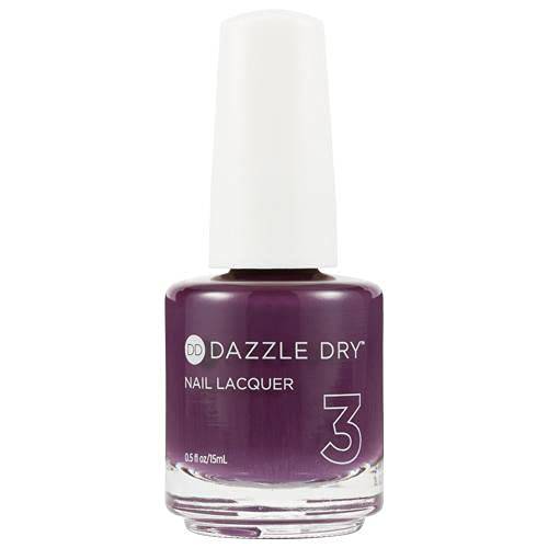 Dazzle Dry Nail Lacquer (Step 3) - Stolen Kiss - A full coverage boysenberry cream with a very subtle shimmer. (0.5 fl oz)