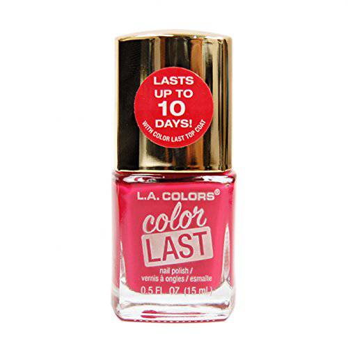 L.A. COLORS Color Last Nail Polish, Commitment , 1 Ounce, (CNP80)