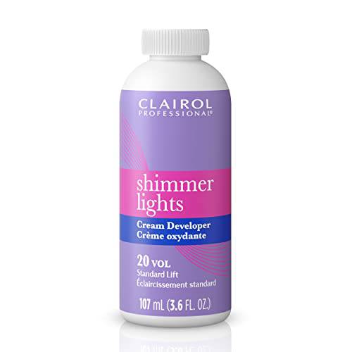 Clairol Professional Shimmer Lights Hair Developer for Cool Blonde Hair Results with Less Breakage* and Shiny Hair