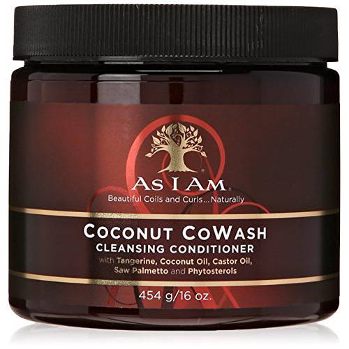 As I Am Coconut CoWash Cleansing Conditioner for natural coils and curls-16oz (Pack 4)